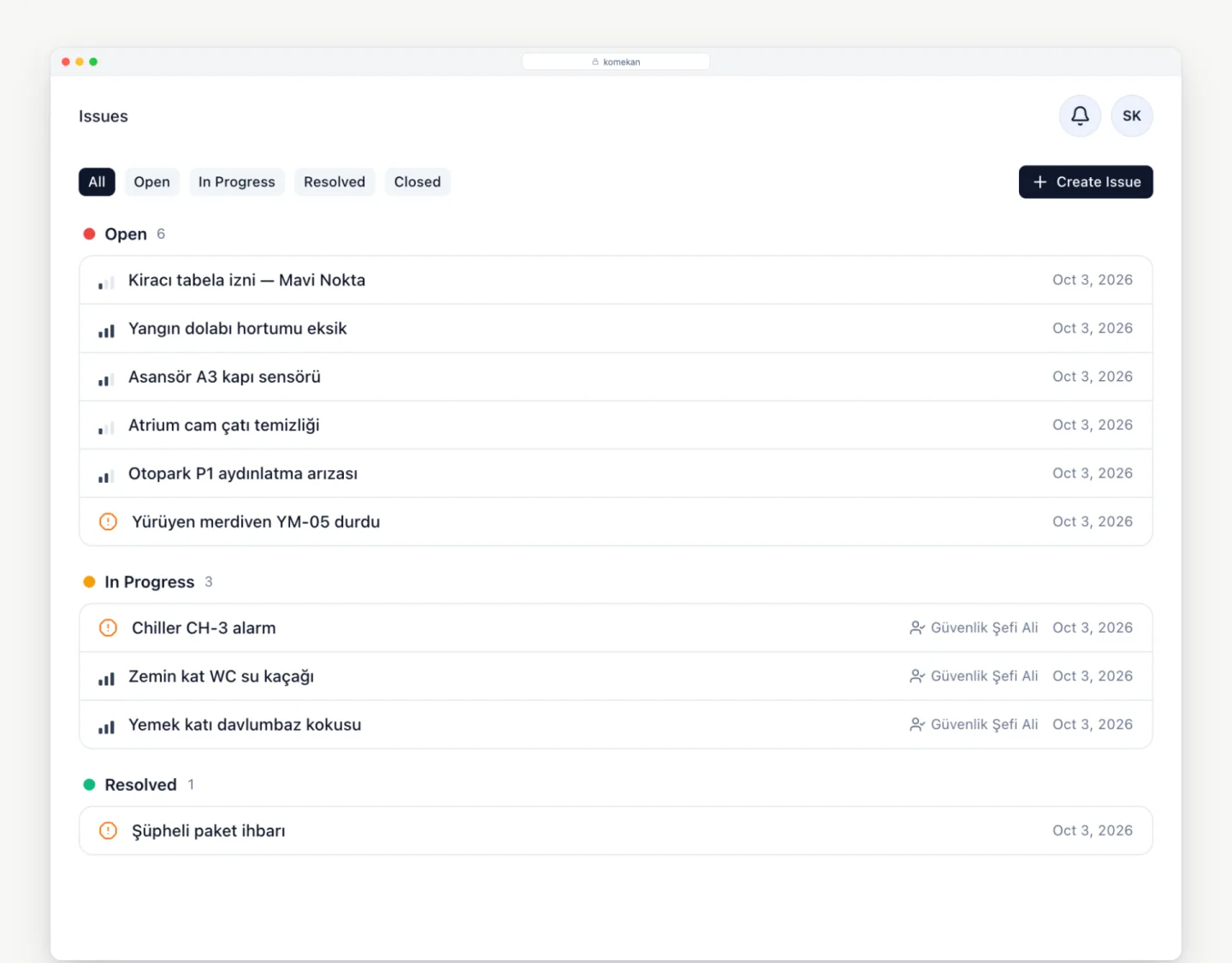 Store requests go to the technical team